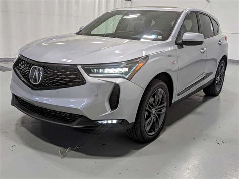 New 2024 Acura RDX SH-AWD with A-Spec Package in Lunar Silver Metallic | Greensburg, PA | #A82516