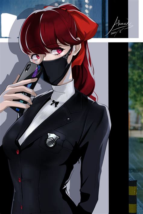 Kasumi [art by Akanui5] : r/PERSoNA