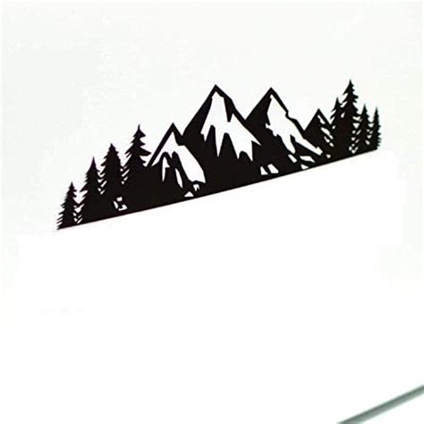 Byzee Vinyl Mountain Decal, Car Emblem Graphic, Tree Sticker for Trunk ...