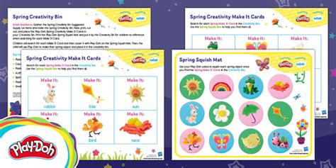FREE Play-Doh: Spring Creativity Bin (teacher made) - Twinkl