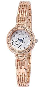 Addic Love Rose Gold Girls & Women's Watch (8248) : Amazon.in: Fashion