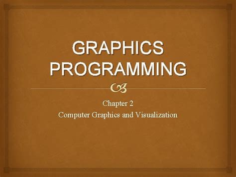 Computer Graphics Programming 的图像结果