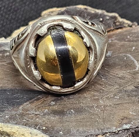 The Mighty Defensive Powerhouse - Custom Ring With Twin Buffalo Angelic ...