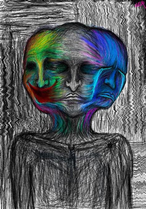 bipolar face
