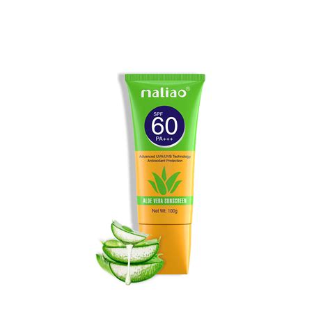 Maliao Aloe Vera Sunscreen SPF 60 PA+++ - Ultimate Sun Protection for