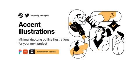 Accent illustrations | Figma