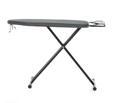 Dolphy Black Foldable & Adjustable Ironing Board with Press Holder ...