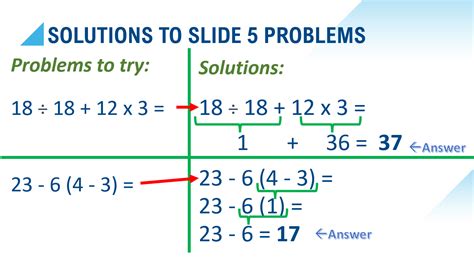 Image result for Order of Operation in Math Problem