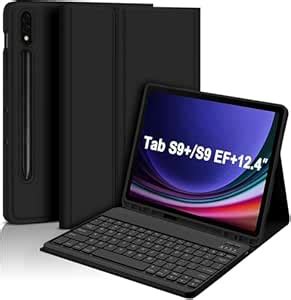 MICROWARE Keyboard Case for Galaxy Tab S9 FE+/S9+ 12.4 inch, 7-Color ...