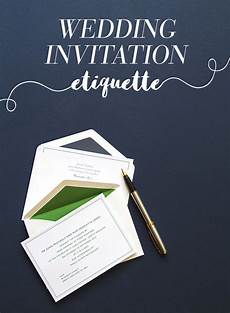Wedding Invitation Ettiquite by All You Need To About Wedding Invitation Etiquette Wedding Invitation Ettiquite