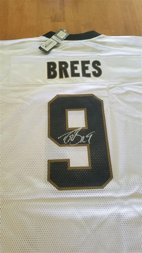 [For sale] Drew Brees autographed New Orleans Saints jersey. PSA/DNA ...
