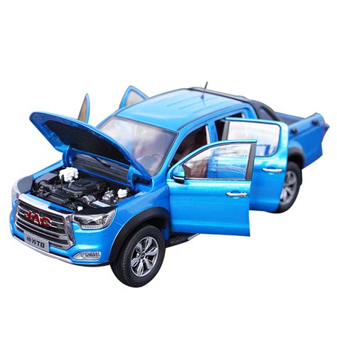 High classic 1:18 JAC T8 pickup truck model JAC truck carrier simulati ...