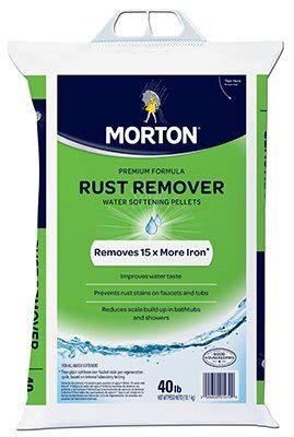 MORTON SALT 1470 40 lb Rust Remove Pellet : Amazon.in: Home Improvement