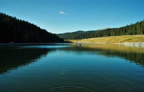 Download wallpaper mountains, lake, water, mountain, lake, Carpathians ...