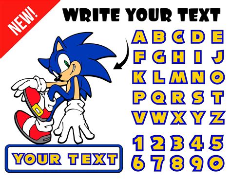 Sonic The Hedgehog Logo Font