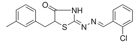 2-CHLOROBENZALDEHYDE (5-(3-ME-BENZYL)-4-OXO-1,3-THIAZOLIDIN-2-YLIDENE ...
