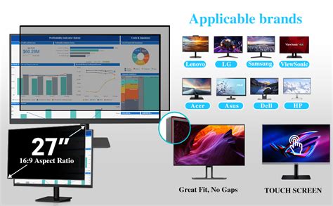 Image result for Desktop Computer Screen Privacy Cover
