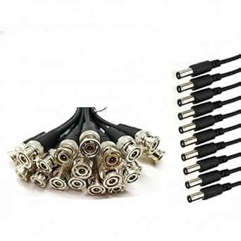 EXCELLION™ BNC and DC Cable for CCTV Camera – Power and Video ...