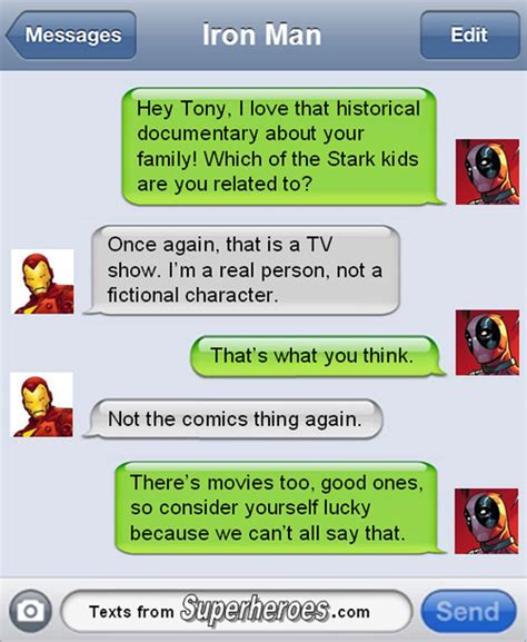 Best Texts from Superheroes