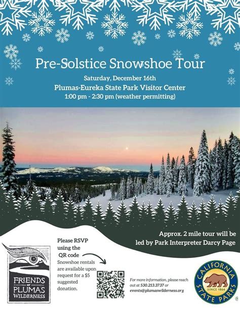 Pre-Solstice Snowshoe Tour! , 310 Johnsville Rd, Johnsville, CA ...