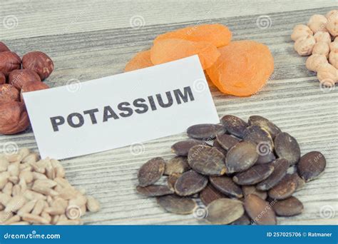 Healthy Ingredients Containing Potassium, Vitamin K and Minerals ...