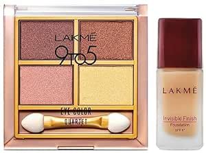 Buy Lakme © Invisible Finish SPF 8 Foundation, Shade 01, 25ml And Lakme ...