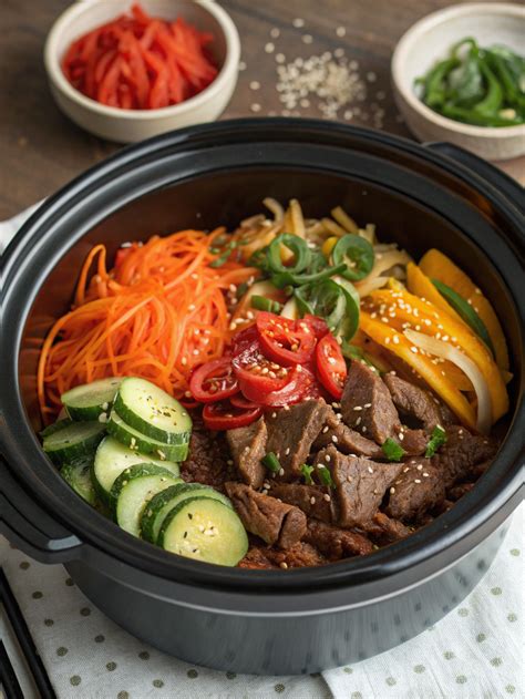 How to Make 5 Healthy Crock Pot Side Dishes Featuring Korean Beef ...