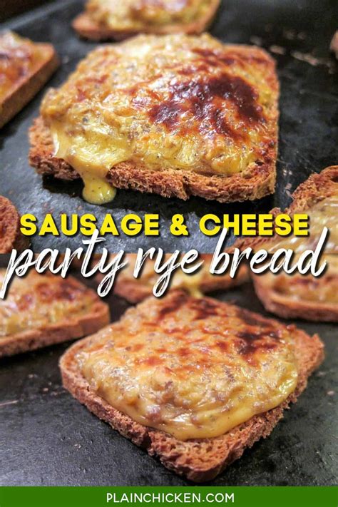 party rye bread recipes