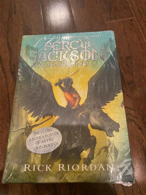 Percy Jackson Book Cover Art
