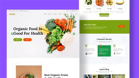 Image result for How to Create Food a Website Using Only HTML