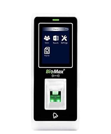 Biomax N- BM22 WiFi Touch-Screen Biometric Time attendance and Access ...