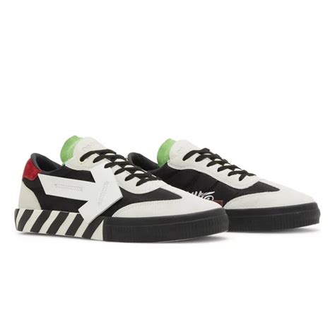 OFF-WHITE Floating Arrow Vulcanized Low Black Green Red
