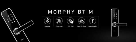Ozone Morphy BT M OZ-FDL-02-BL-STD Fingerprint Access, Electronic ...