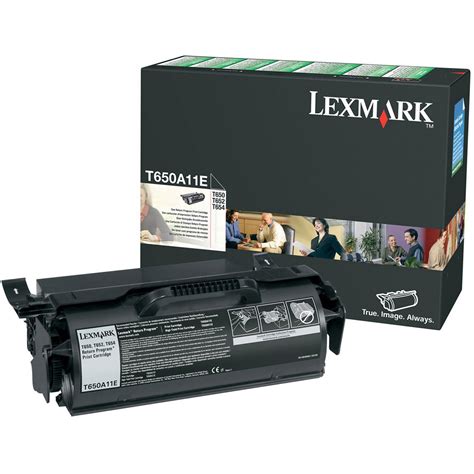 Original Lexmark T650A11E Black Toner Cartridge (T650A11E) - Lexmark ...