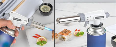 FunOwlet Butane Torch Kitchen Blow Lighter,Culinary Torches Head ...