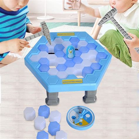 Buy Chocozone Mini Table Games Balance Ice Cubes Save Penguin ...