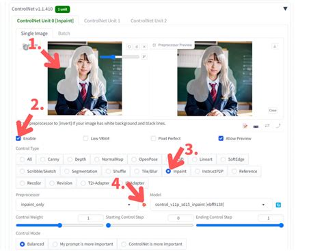 Image result for ControlNet for Inpainting