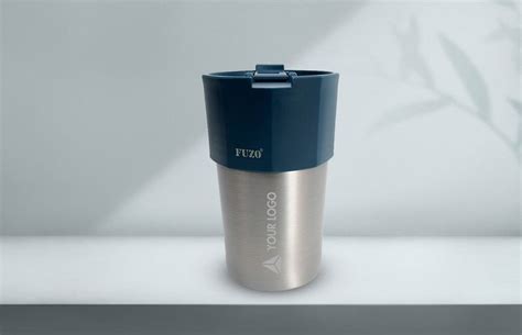 Custom Orero Double Wall Stainless Steel Mug 300ml | Personalised Mug ...