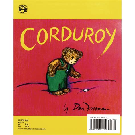 Corduroy Paperback Book by Don Freeman