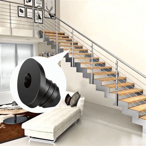 50Pcs Cable Railing Rubber Grommets, 45 Degree Angle Bevel Protectors ...