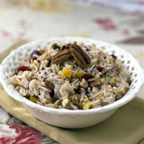Festive Rice with Fruits and Nuts ~ Heat Oven to 350