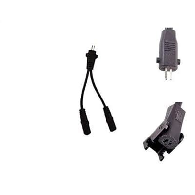 Buy hmleaf 2 Pin Splitter Y-Cable 6 in Connect Two Motors to One ...