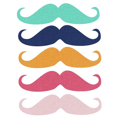 Free Cute Mustache Cliparts, Download Free Cute Mustache Cliparts png ...