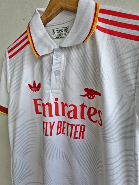 Arsenal 2025/2026 Third Kit Collar Embroidery Saka – Offside Club