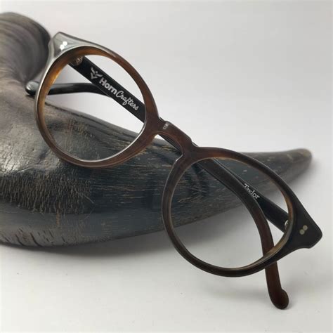 Horn Rimmed Glasses - Horn Crafters