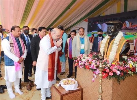 Union Home Minister Shri Amit Shah attended a rally organized in ...