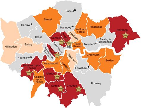 London Boroughs | London city, London boroughs, Southwark