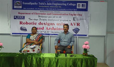 GTEC - GANADIPATHY TULSIS JAIN ENGINEERING COLLEGE