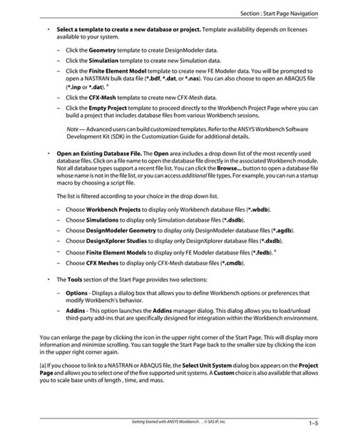 How Do You Save a File in ANSYS Workbench 的图像结果