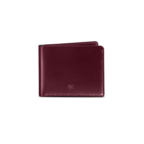 Buy Lapis Bard Savile Row Slip-In Bifold Wallet - Maroon Online